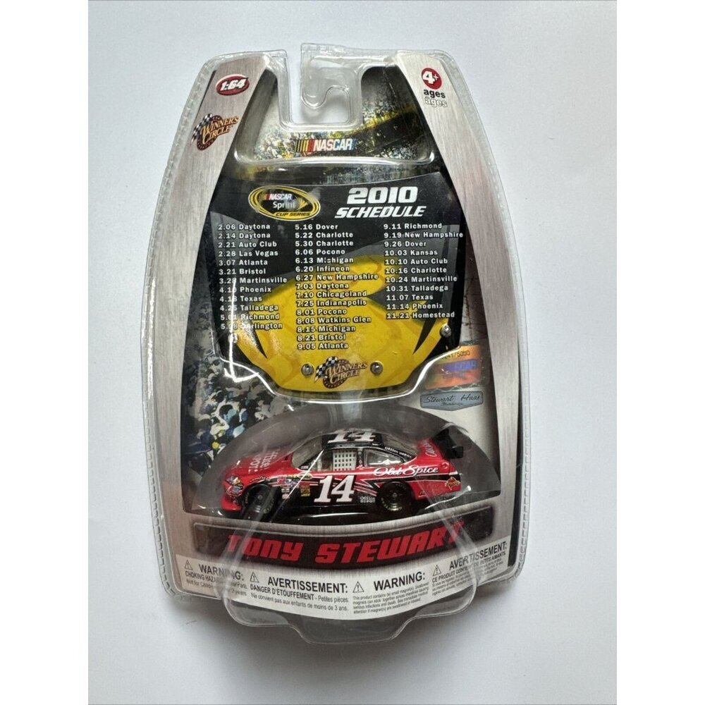 Tony Stewart #14 2009‎ Winner's Circle NASCAR 1/64 DieCast Car Old Spice NEW